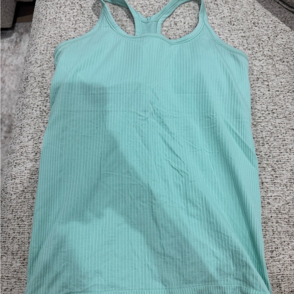 Women's Aqua Lulu Tank Top